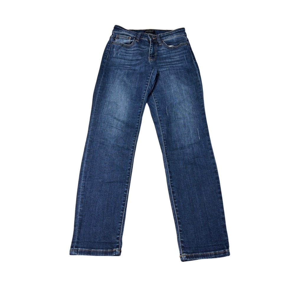 Judy Blue Slim Fit Dark Wash Denim Jeans Size 3/26 L29 JB82128DK Womens
